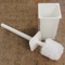 Toilet Brush Holder, Modern, White